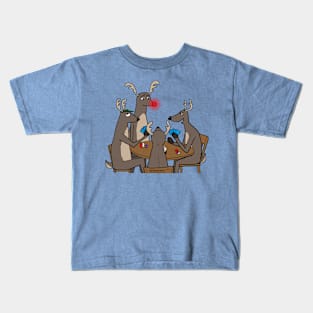 Reindeer Games Kids T-Shirt